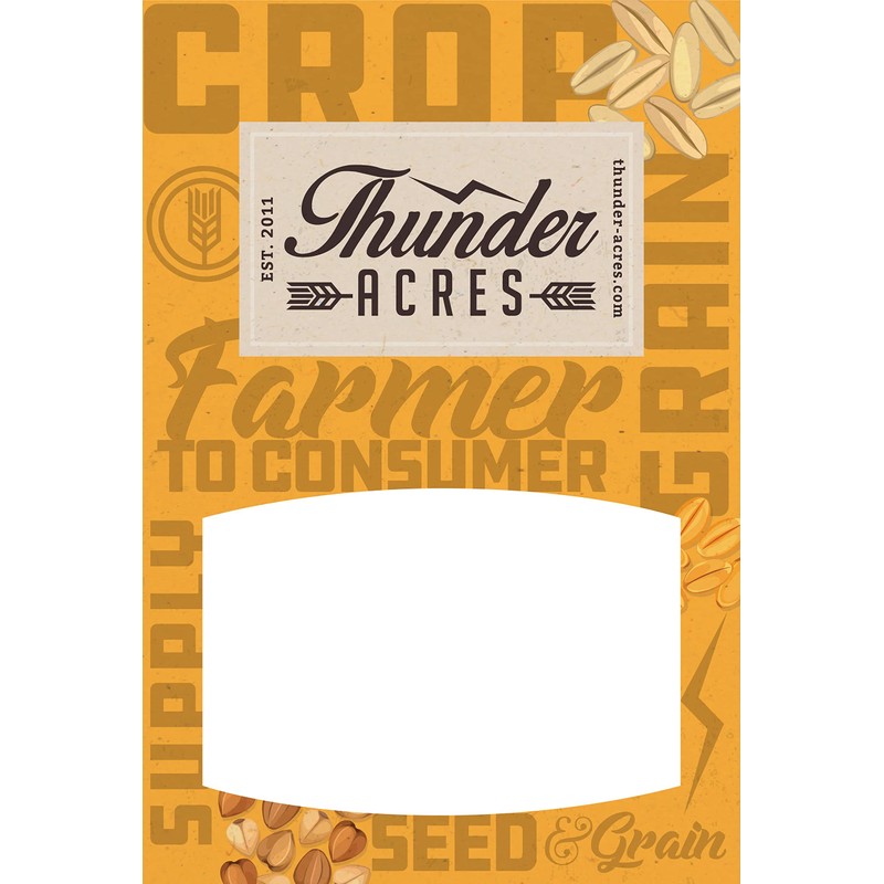 Thunder Acres Organic Non-GMO Triticale Seed (1lb)