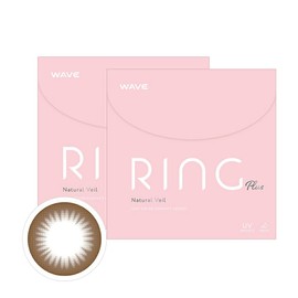 [Color control 30 pieces 2 box set] Wave One Day UV Ring Plus Natural Veil [BC] 8.7 [PWR] -5.50