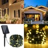 Neoglint 20Meters/65.6Ft 200LEDs Solar Powered Fairy String Light with Controller