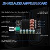 HiFi Amplifier with Bluetooth 5.0 Audio Gain Card, ZK-1002 2.0