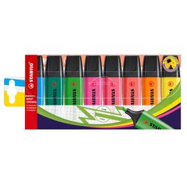 STABILO - Resaltador - BOSS ORIGINAL - juego de 8 colores - multicolor