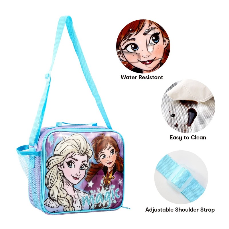TDL Elsa and Anna Lunch Bag Magic Children's School or