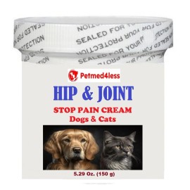 PETMED4LESS.COM DOGS & CATS NATURAL HERBAL HELP FOR HIP JOINT NATURALLY - MADE IN USA