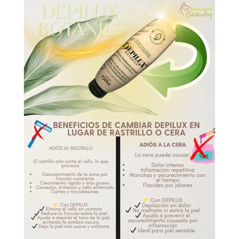 Depilux Botanics | Crema Depilatoria