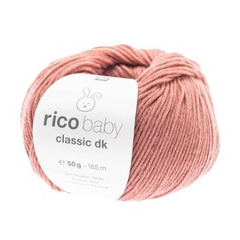 Rico Baby Classic dk #58 Soft Baby Wool for Knitting or Crocheting, 50 g