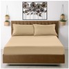 Microfiber Fitted Sheet Double - Plain Bed Sheets - Deep