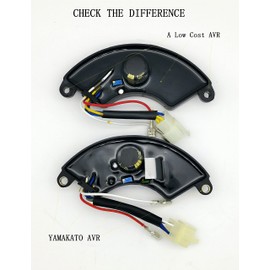 5~8KW Generator AVR Automatic Voltage Regulator Rectifier for Honda and Clones Predator Champion Blackmax Generac Powermate Duromax Firman Wen Etq 5000 5500 6500 7000 7500 8000 8500 8750 9000 9500