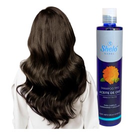 Shampoo Tipo Aceite Oso Shelo Nabel 530ml Hidrata Nutre