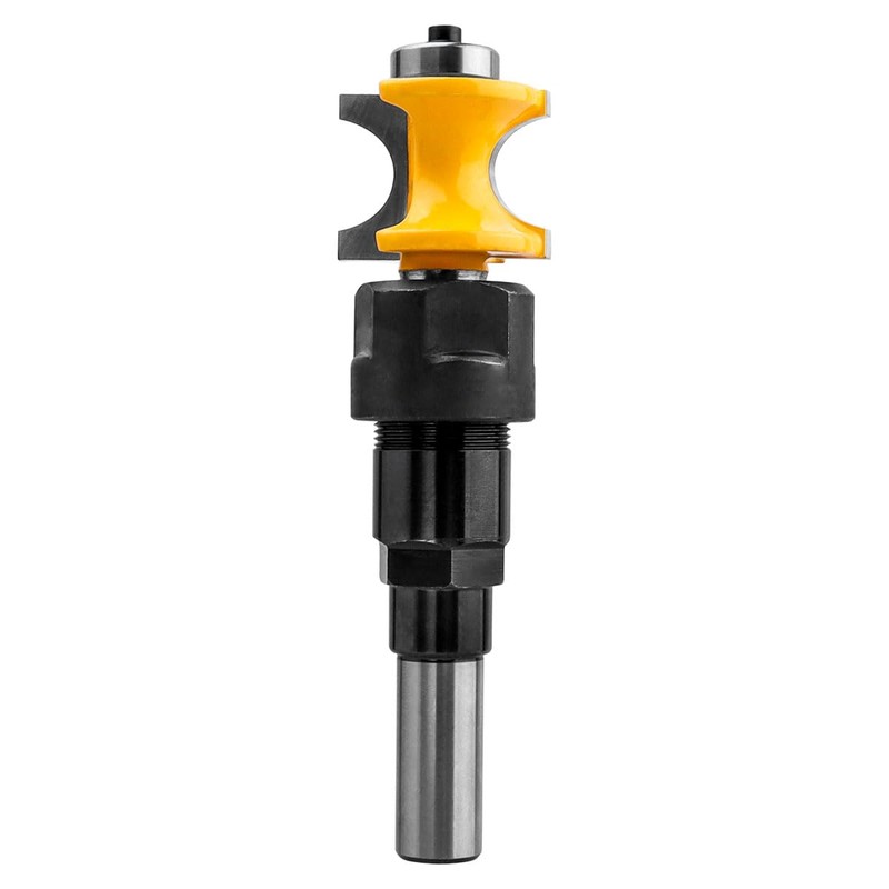 Evponk 1/2 Inch Shank Router Bit Collet Extension, Heavy-Duty Router