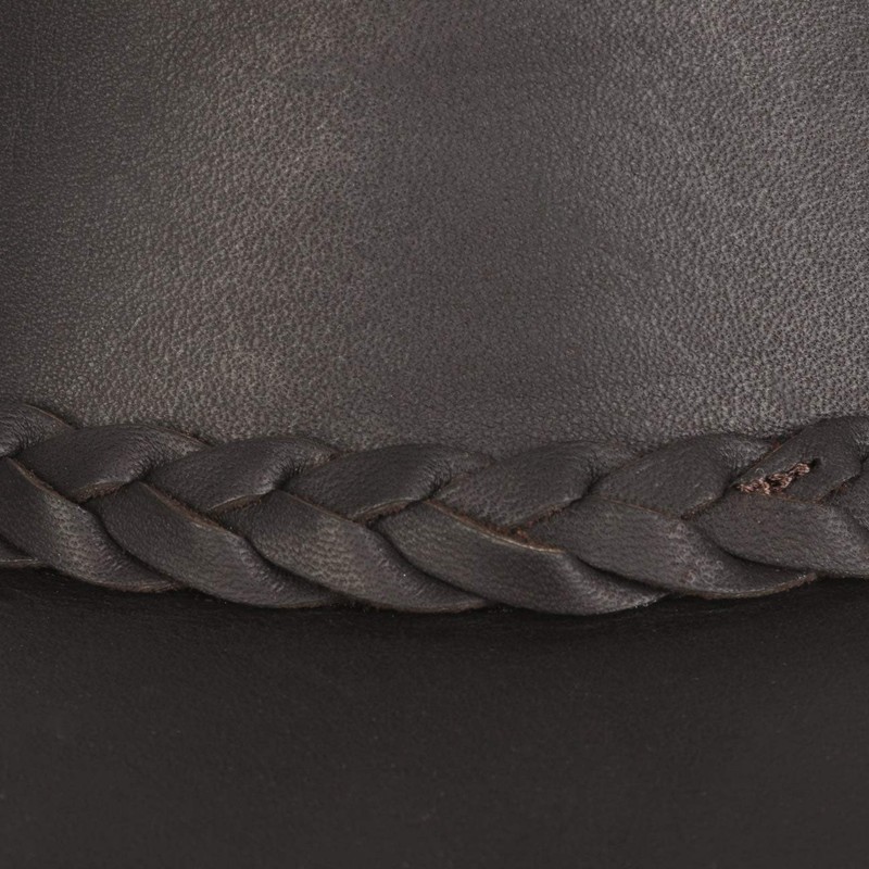 Squashy Outback Leather Hat BARMAH leather hat outback (XXL/62-63 -