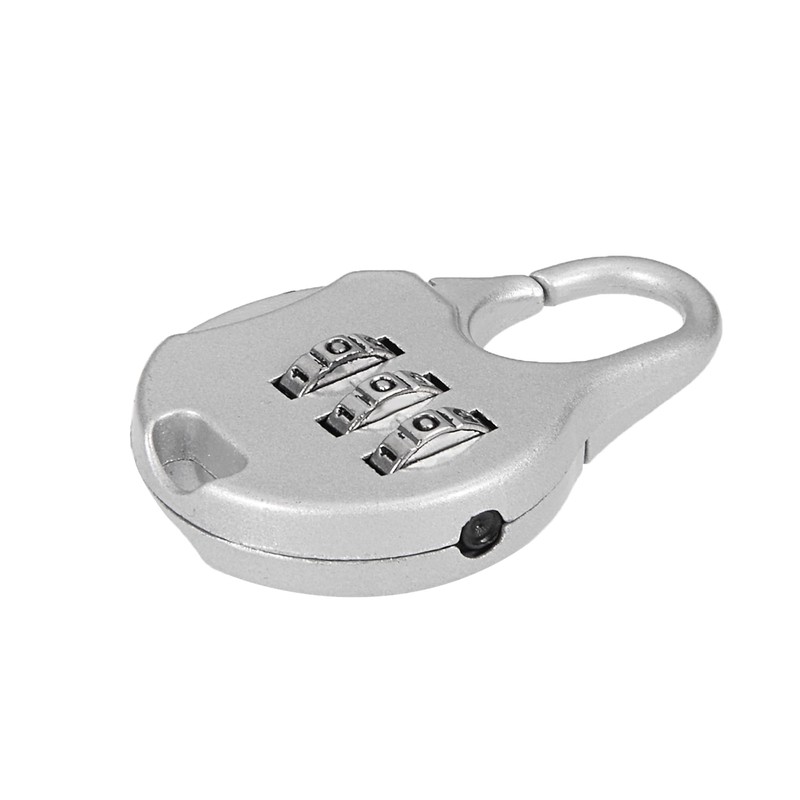 M METERXITY 3 Digit Combination Padlock - Zinc Alloy Indoor