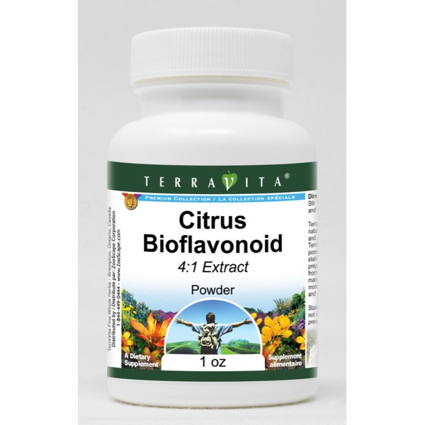 Terravita Citrus Bioflavonoid 4:1 Powder (1 oz, ZIN: 519855) -