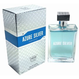 Mirage Brands Azure Silver Cologne For Men 3.4 fl. oz. EDT By Mirage Brands Spray Fragrance