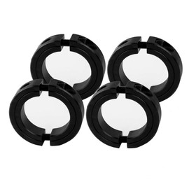 Jeremywell 5/8" Bore Double Split (0.63) Shaft Collar Black Oxide Set Screw Style (4 PCS)