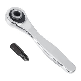 72 Teeth Mini Ratchet Screwdriver with 1/4 Inch Drive, Micro Ratchet Bit Screwdriver, Mini Ratchet Wrench Set for Precision Work, Tight Spaces