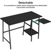 VECELO 43 Inch Computer Desk Writing Study Work Office Table