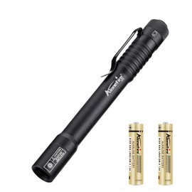 ALONEFIRE P72 Mini 365nm UV Flashlight 3W Portable Blacklight Pet Urine Detector Scorpion Money Detection with 2X AAA Battery