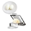 Quixotical Stainless Steel Egg Slicer, Metal Egg Slicer, Multifunctional Egg