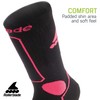 Rollerblade Performance Men's Socks, Inline Skating, Multi Sport, Black and