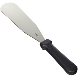Endoshoji TKG Professional Kitchen Tools BKTO301 Turner, Round End, Polypropylene Handle, Stainless Steel Metal