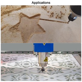 sourcing map 5 Pieces 1/8 Inch Shank 2.0 mm x 12 mm Carbide End Mill CNC Cutter 2 Flutes