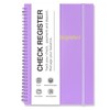 Check Registers for Personal Checkbook, Double Spiral Large Check Register