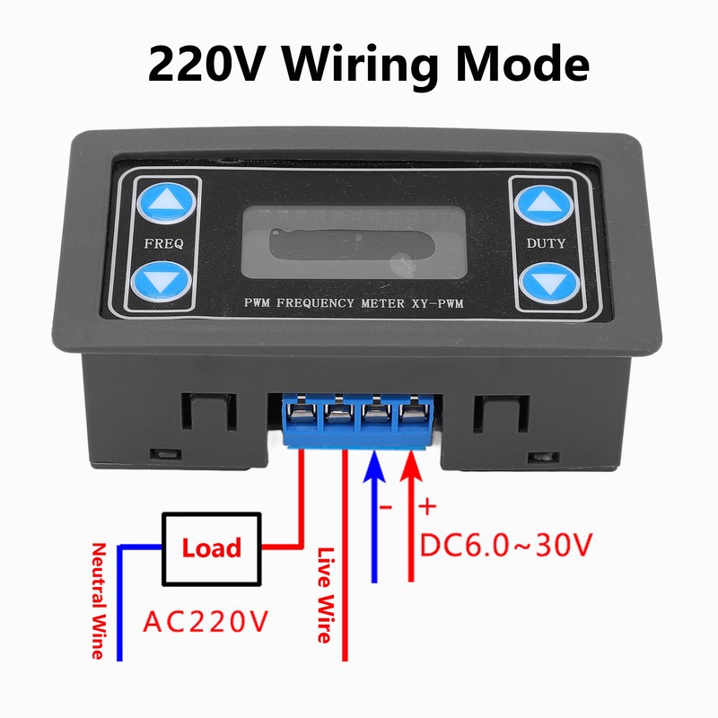 Frequency Generator 1Hz~150KHz PWM Square Wave Signal Pulse Digital Display