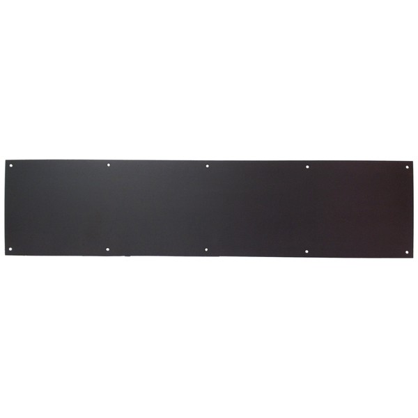 Don-Jo 90 Metal Kick Plate, Oil Rubbed Bronze Finish, 28" Width x 8" Height, 3/64" Thick
