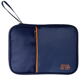 kamumanni Cable Organizer Travel Case, lightweight Electronics Storage Organizer, Portable Cord Organizer Bag for Electronic Accessories (Navy Blue)