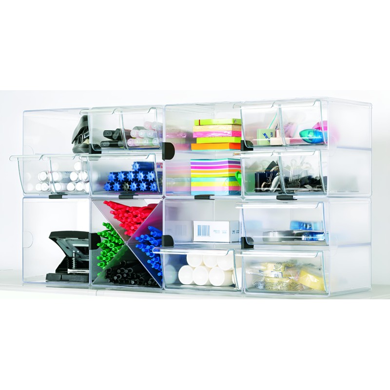 File 2000 6702 CSTP – Large 2 Drawer Cube Organizer