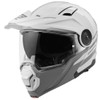 Bogotto FG-102 Duo Fibreglass Flip-Up Helmet, White, XS