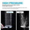 AquaMystic Luxury Shower Head Set - 10 Modes, Stainless Steel,