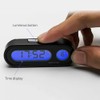 Car Clock Thermometer LED Backlight 2 in 1 Dashboard Clock