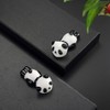 Set of 6 ceramic panda chopsticks rests with gift box,