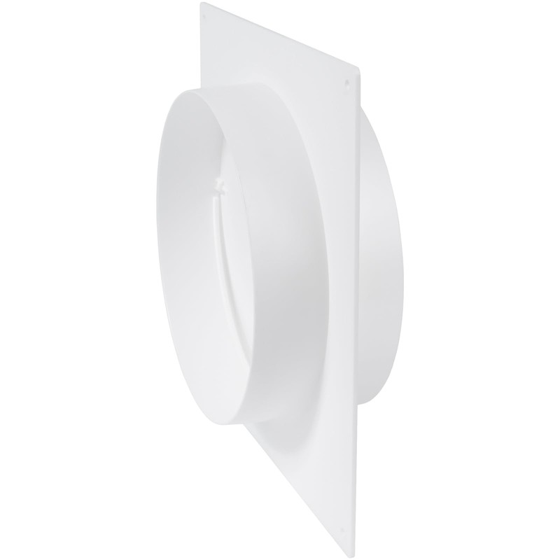 HVAC OV 6" Inch Plastic Straight or Flexible Pipe Flange