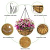 Karlliu 2 Pack 20 Inch Extra Large Deep Hanging Planters