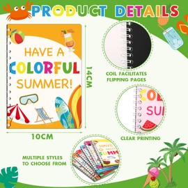 Motipuns 24 Sets End of Year Students Gifts from Teacher Bulk Rainbow Color Scratch Off Party Favors Set for Kids Preschool Kindergarten Graduation Gifts for Pool Party Goody Bag Favors