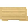 Ekena Millwork 49"W x 24 1/2"H x 1 1/4"D Castle