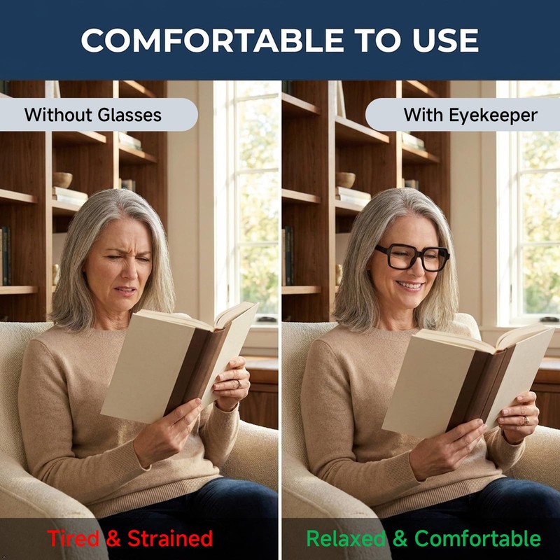 Eyekepper Reading Glasses Men 2.25, Readers for Women, 6 Pack