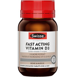 Swisse Ultiboost Fast Acting Vitamin D3 90 Tablets - SHORT EXPIRY 01/12/2026