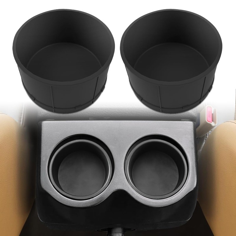 AOTEMILK Rear of Center Console Cup Holder for Ford F150