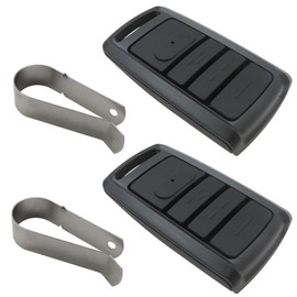 O3T-BX, O3T-A Overhead Door Garage Door Opener Remotes 1997-Present Models, 315/390MHZ, Pack of 2