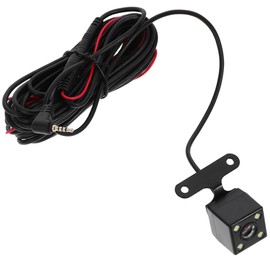 jojofuny 5 Pin Reverse Camera for Car: Reverse Backup Camera Rear Pull-up Lens - Adjustable Rear View for Safe Parking