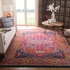Safavieh Evoke Collection EVK275S Area Rug, 6'7" x 9', Fuchsia/Orange