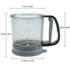 Double Layer Fine Mesh Flour Sifter for Baking, 1.5 Cup