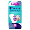 Because Premium Incontinence Booster Pads for Men and Women, Adds