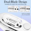 YunLuna 3-in-1 Electric Nail Clippers with Light Safe for Baby