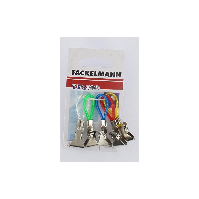 Fackelmann TECNO Aufhängeclips 4er Set farbig