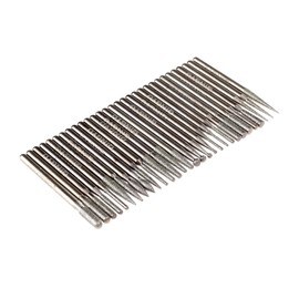 30Pcs Diamond Grinding Burr Drill Bits Dia 3mm Shank For Dremel Rotary Drill Bit