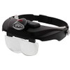 Carson Handsfree Head Mount Magnifier with Detachable LED Head Lamp